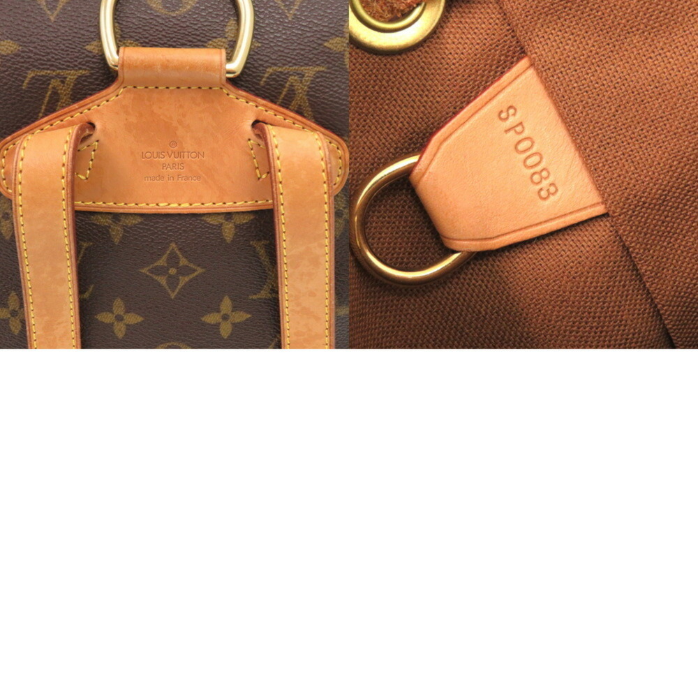 LOUIS VUITTON Authentic Brown Monogram Backpack - Picture 11 of 11